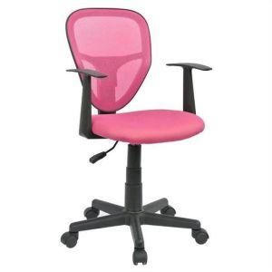 Movable Swivel Child&prime;s Office Mesh Chair with Armrests (LS-19PK)