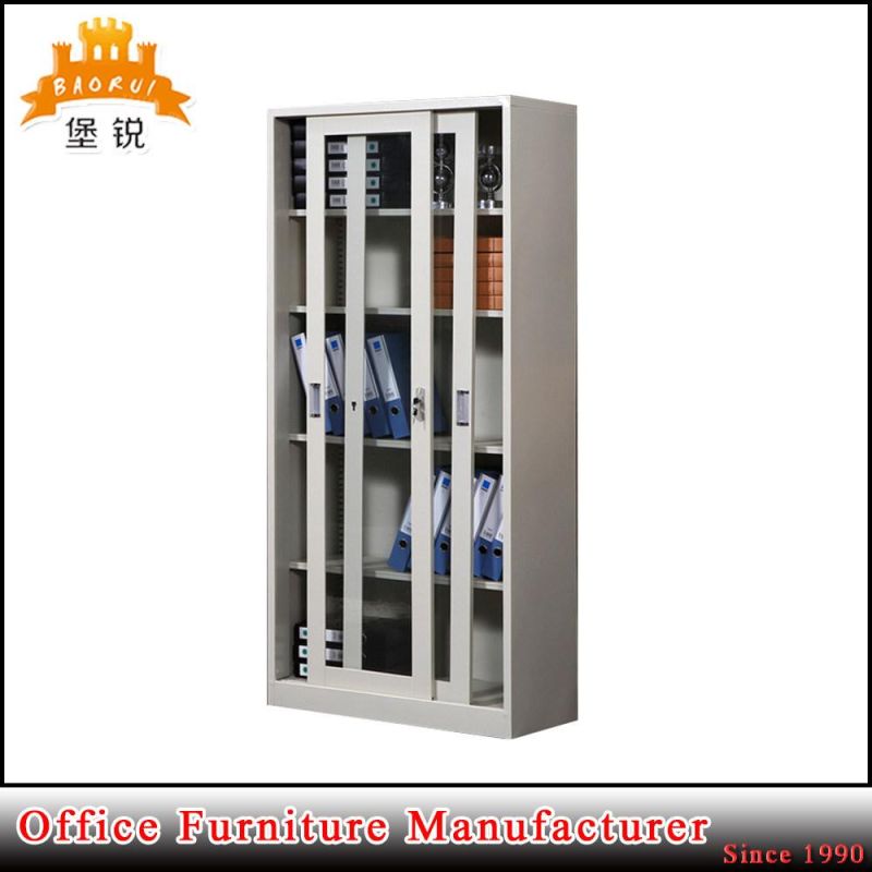 Wholesale Metal Frame Glass Door Slide Filing Cabinet