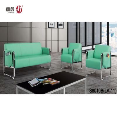 Luxury Leather Office Furniture Reception Office Sofa Set