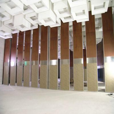 Indoor Sliding Movable Partition Wall Acoustic Panel with Door