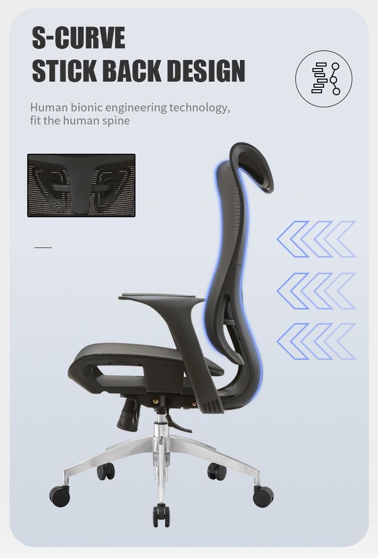 China Foshan Gaming Mesh Swivel President Executive Wholesale Boss Office Chair