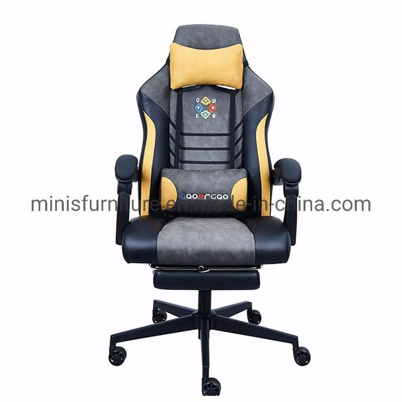 (MN-OC321) New Arrival Office Furniture Rotary Racer Gaming Chair with Foot Stool