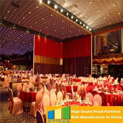 Ballroom Mobile Partition Operable Wall for Hotel Movable Panel Walls