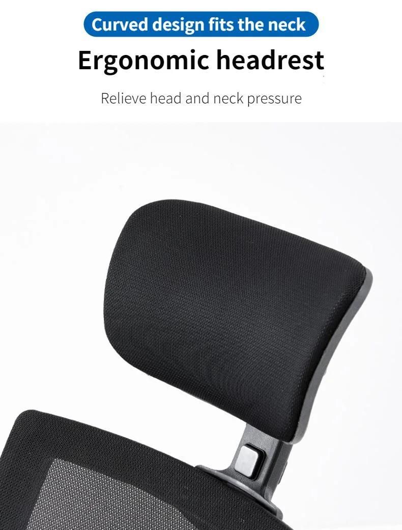 Headrest Comfortable Ergonomic PC Computer Office Chair