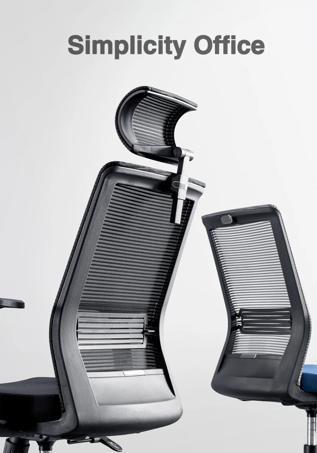 China New Modern Office Chairs Chair Folding Barber Computer Parts Home Furniture Mesh