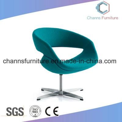 Fashion Fabric Meeting Chair, Leisure Bar Chair with Metal Base