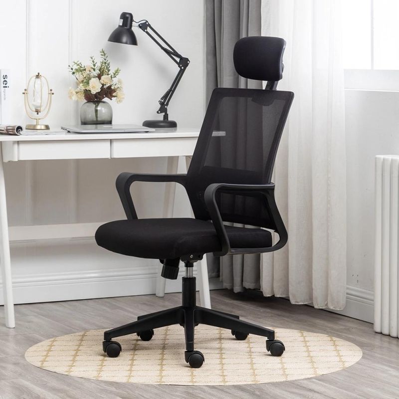 High Quality Ergonomic Office Mesh Chair with Headrest Black Meeting Room Swivel Chair Gamer PC Computer Gaming Chair