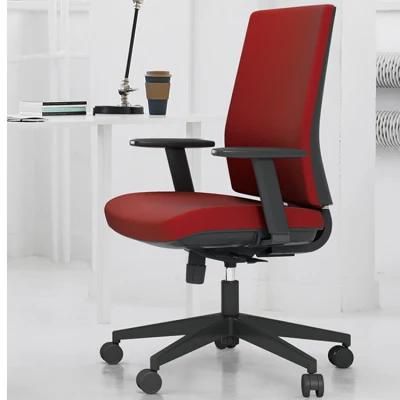 Modern Medium Back Fabric Mold Foam Seat Office Computer Chair