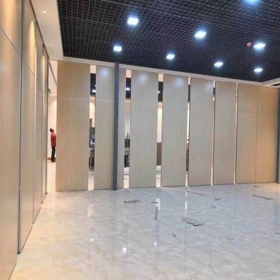 Soundproof Decoration Aluminum Movable Moving Partition Walls for Banquet Room
