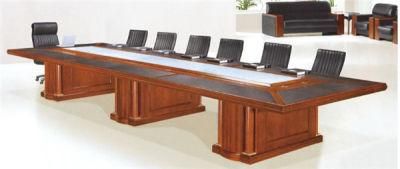 China Manufacturing Wooden Conference Room Table (FOH-H6017)