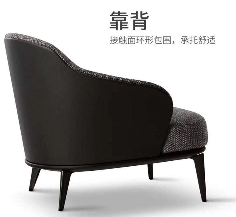 Fabric Type Hotel Chair/Lobby Room Chair for Coffee Table Meeting Area