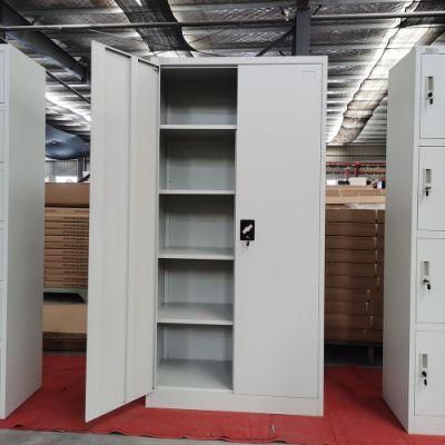 Cheap Iron Steel Cupboard 2 Doors Office Cabinets