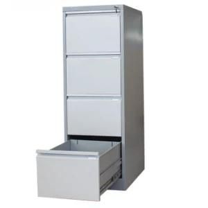 Double Color Office Storgae Furnitue Kd Metal Steel 4 Drawer Cabinet