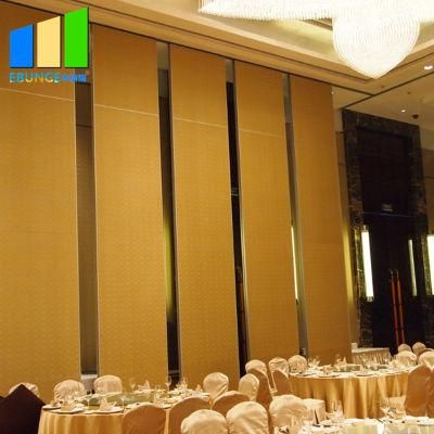 Aluminum Frame Mobile Partition Wall Operating Partition System for Restaurant