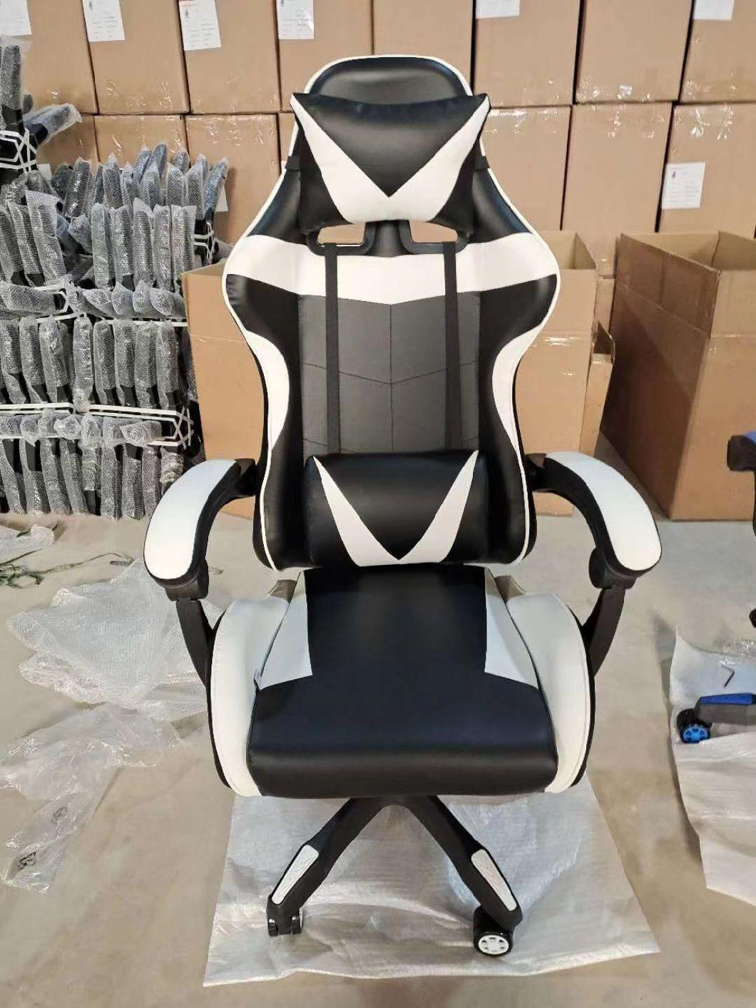 Modern Leather Reclining Executive Office Ergonomic Wholesale Gamer Chair with Footrest