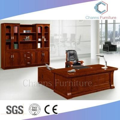 Hotel Furniture Office Desk MDF Table Solid Wood Executive Desk (CAS-VA04)
