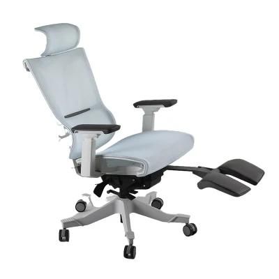 Ergonomic High Back Adjustable Armrest Footrest Mesh Desk Office Chair