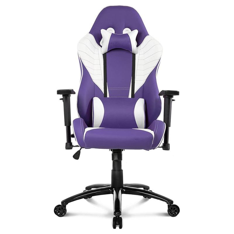 High Quality Luxury Blue PU Leather Silla De Juego Ergonomic Computer High Back Gaming Chair