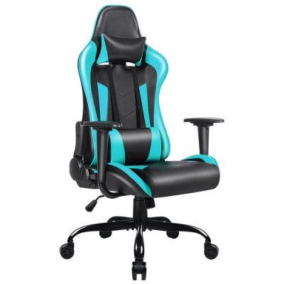 Gaming Chair Black Good Quality PU Computer Racing Chair
