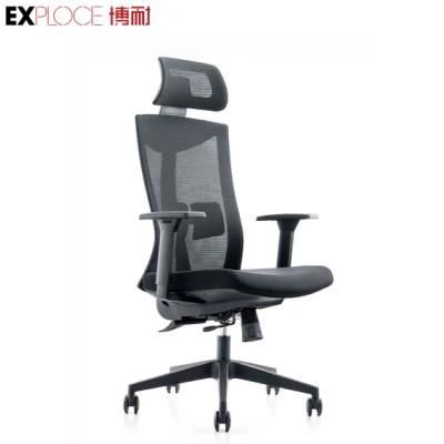 Hot New Black Folding Chairs Plastic Ergonomic Wholesale Executive Chair Office Furniture