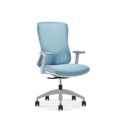 Modern Mesh Backrest Ergonomic Office Desk Task Chair with Armrests