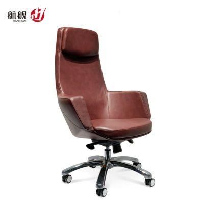 Office Racing Gaming Chair PU Leather High Back with Headrest Swivel Chair