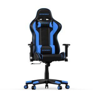 Oneray White PU Leather Swivel with Stable Base Fashion 360 Turn Around Gaming Chair for Office Chair