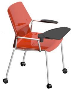 Stacking Movable Study Training Chair with Writing Pad