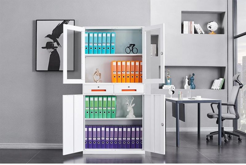Office Storage Furniture Steel Cabinet with 2 Drawers