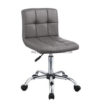 Modern PU Padded Swivel Gas Lift Desk Office Chair with Five-star Base with Wheels (ZG17-068)