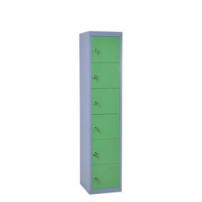 Wholesale Metal Furniture 6 Door Storage Locker Steel Employee Gym School Lockers