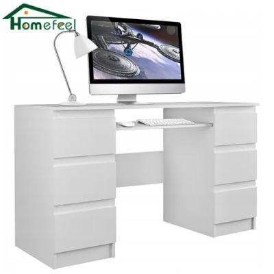 Hot Sale Indoor Wooden Furniture Office Computer Desk with Shelves