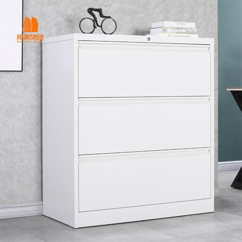 Hot Sale Modern Design Lateral Filing 3 Drawers Cabinet