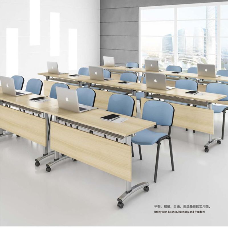 China Factory Good Price Modern Folding Table for School Desk Office Training Table