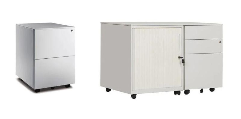 Storage Furniture Metal 3 Drawer Mobile Cabinet