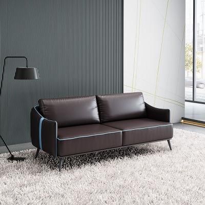 Good Quality Leather Modular Office Furniture Design Combine Office Sofa Sets for Public Area Reception
