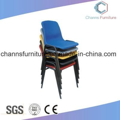 Simple Design Colorful Plastic Office Training Chair