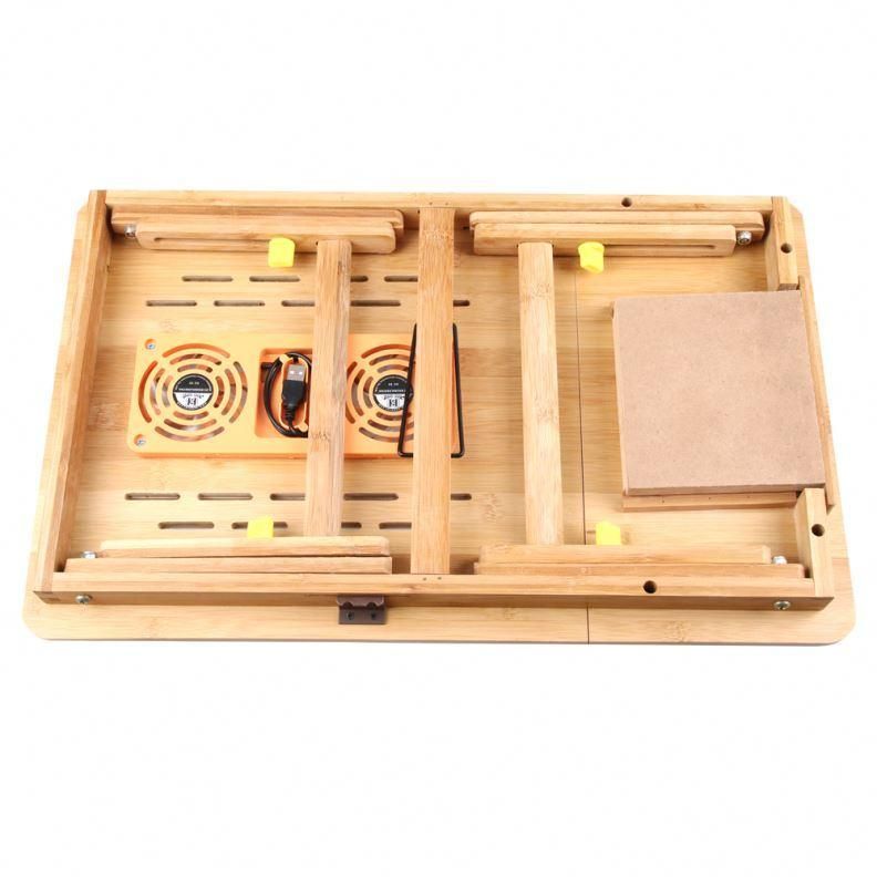 Factory Competitive Price Wooden Folding Laptop Table