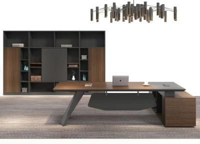 Melamine Modern Office Furniture L Shape Wood/Wooden Executive Desk Table