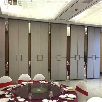 Office Partition Fabric Acoustic Movable Wall System Davao Foldable Sliding Wall for Meeting Room