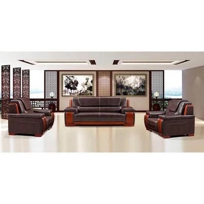 (M-SF24) Hot Sales Popular Vistor Waiting Office Leather Sofa