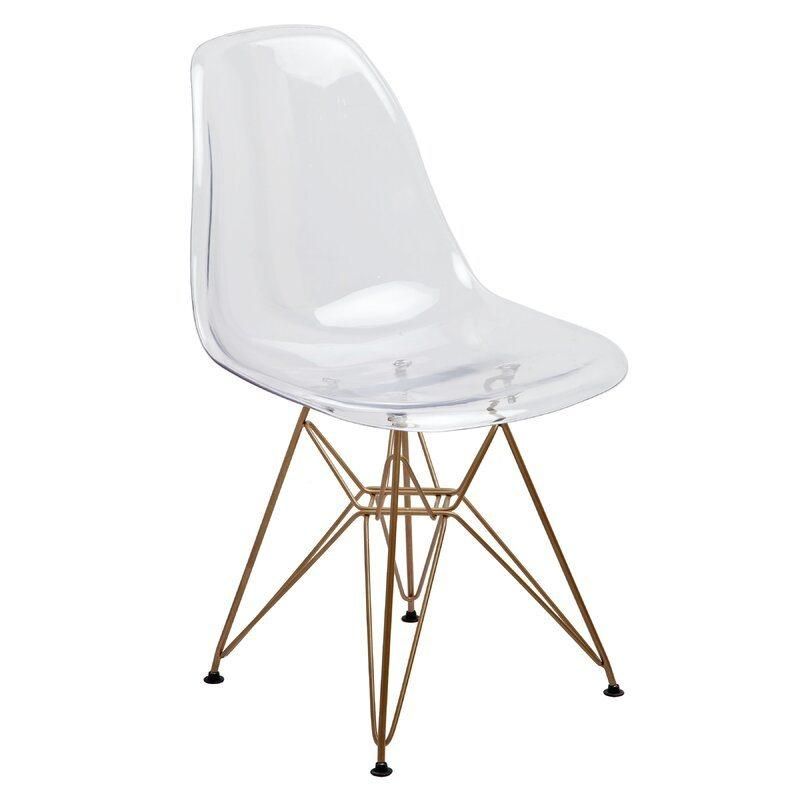 Stainless Steel Legs Can Be Customized Acrylic Chair