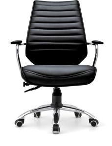 Executive Office Leather Middle Back Chair