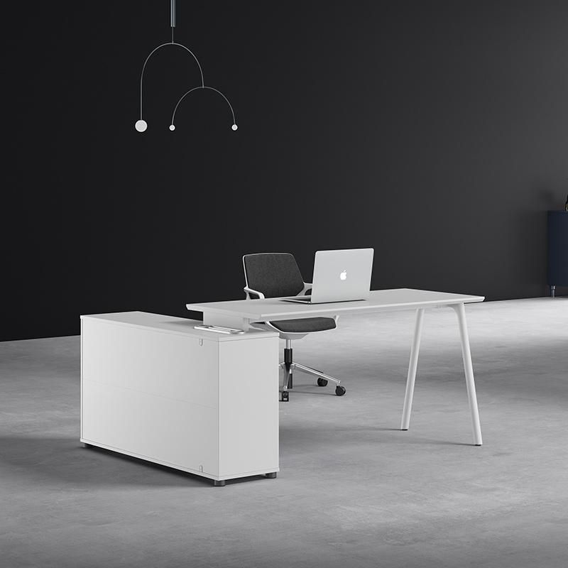 High Quality New Design White Computer Office Furniture Modern Office Desk