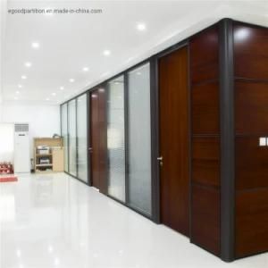 High Quality 108mm Office Glass Wall Partition Soundproof Full Height Partition