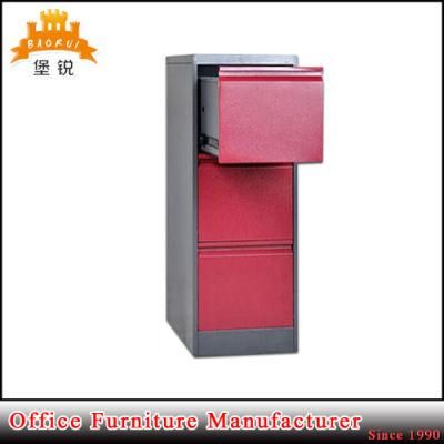 A4 Paper Steel Vertical 3 Drawer Filing Cabinet