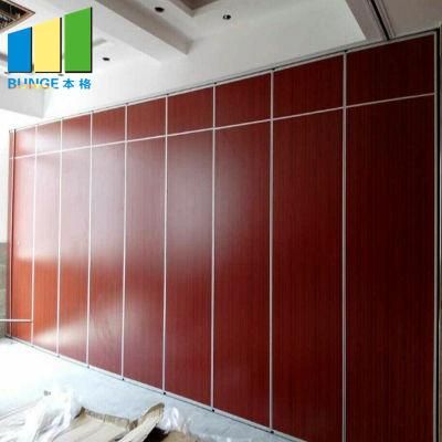 Acoustic Folding Banquet Hall Partition Sliding Movable Operable Walls for Hotel