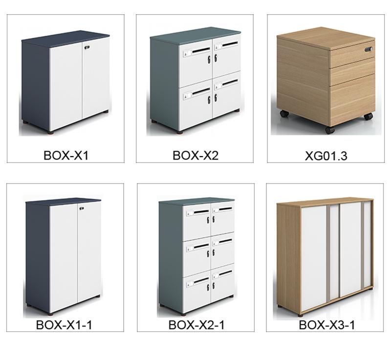 High Quality Five Colors Modern Melamine Office Furniture File Cabinet