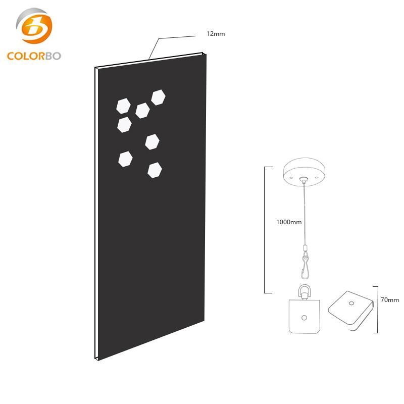 Movable Folding Partition Freestanding Hanging Screen Room Divider For Office Workstations