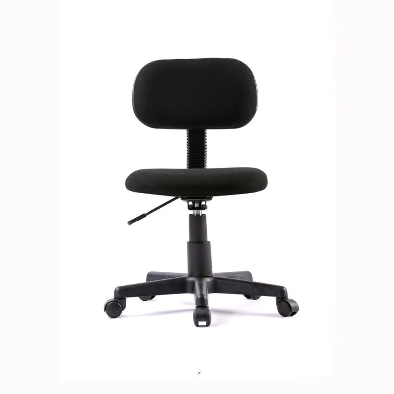 Small Black Fabric Office Chair